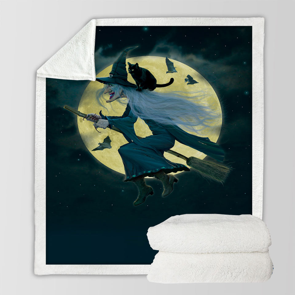 products/Halloween-Cool-Moonlight-Cat-and-Witch-Throw-Blanket