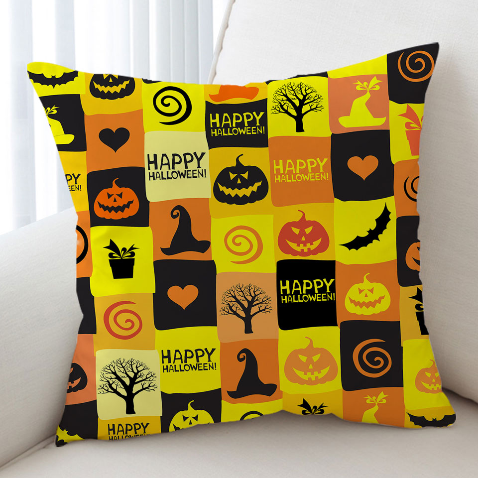 Happy Halloween Cushion Cover