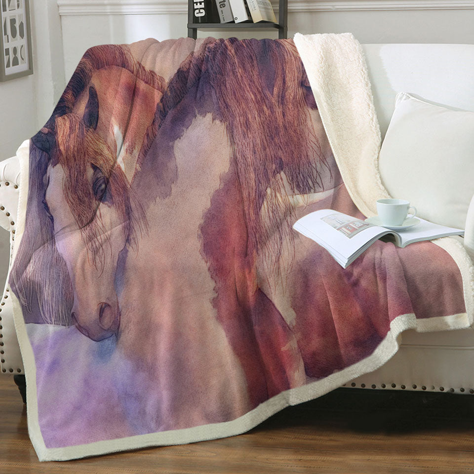 products/Harmony-Beautiful-Horses-Art-Sofa-Blanket