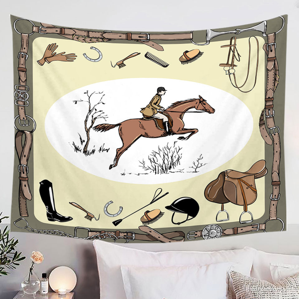 Flow of Colors Tapestry Wall Hanging