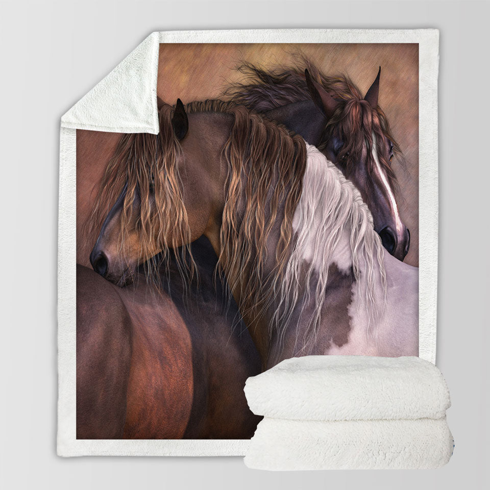 products/Horse-Sherpa-Blanket-Art-One-Spirit-Bound-Horses