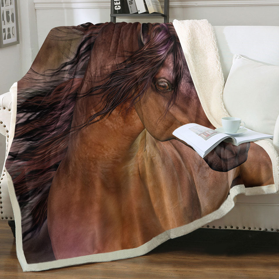 products/Horses-Art-Beautiful-Brown-Horse-Throw-Blanket
