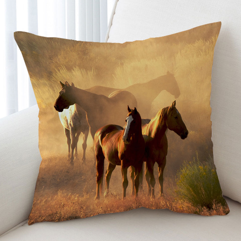 Horses Photo Cushion Covers