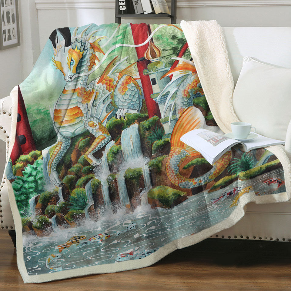 products/Japanese-Garden-Sofa-Blankets-Koi-Fish-and-Dragon