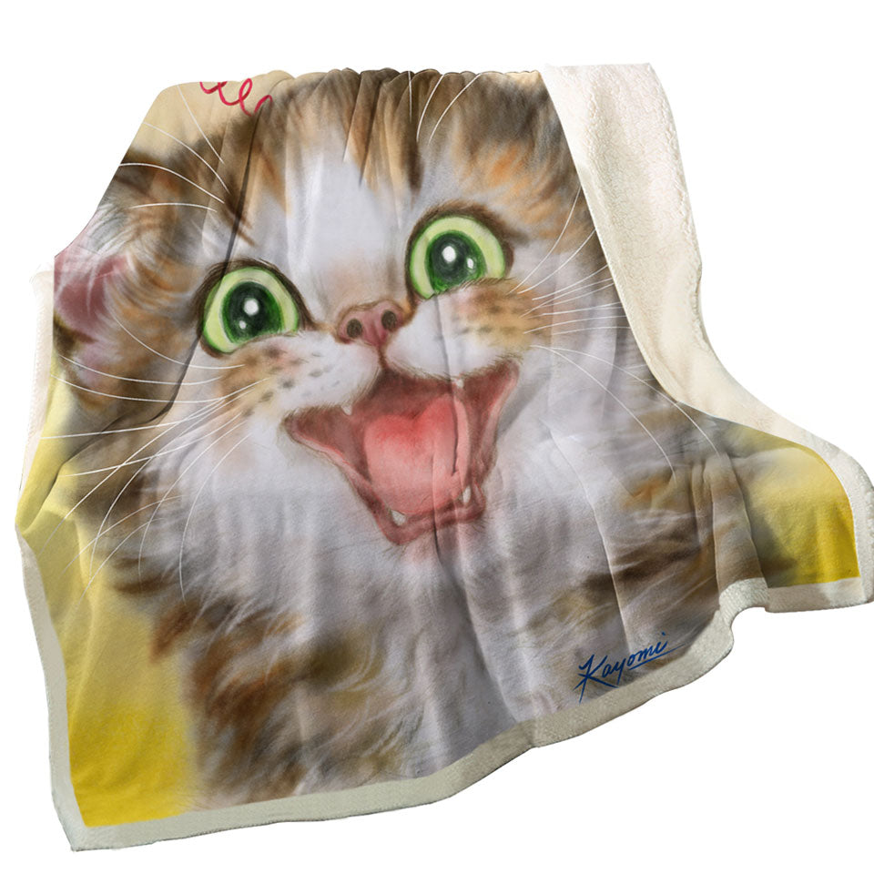 Joyful Throws Kitten Heart Ear Headband for Children