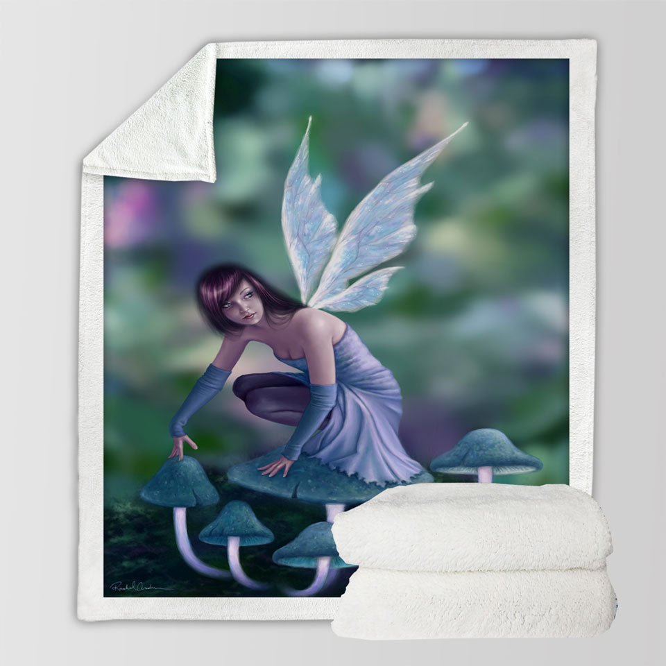 products/Kids-Lightweight-Blankets-with-Fantasy-Art-Periwinkle-Mushroom-Fairy