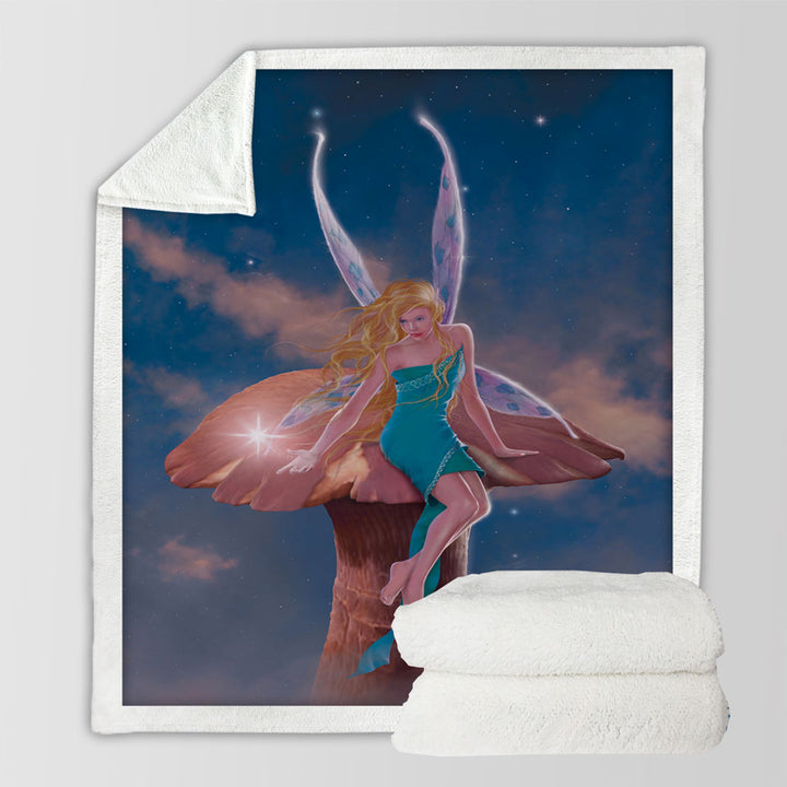 products/Kids-Throws-Fantasy-Art-Big-Mushroom-and-Little-Fairy