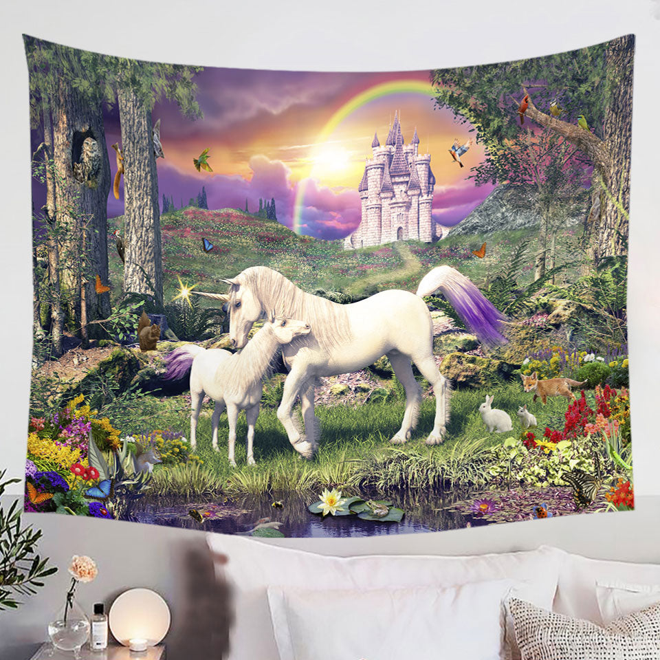 Kids-Wall-Decor-Magical-Forest-the-Sanctuary-of-the-Unicorns