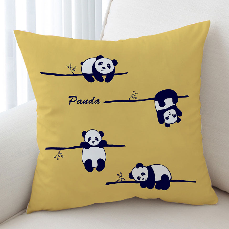 Kids_ Hanging Panda Cushions