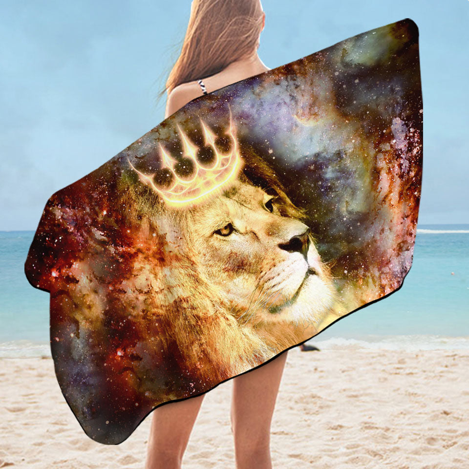 King Lion Cool Beach Towels