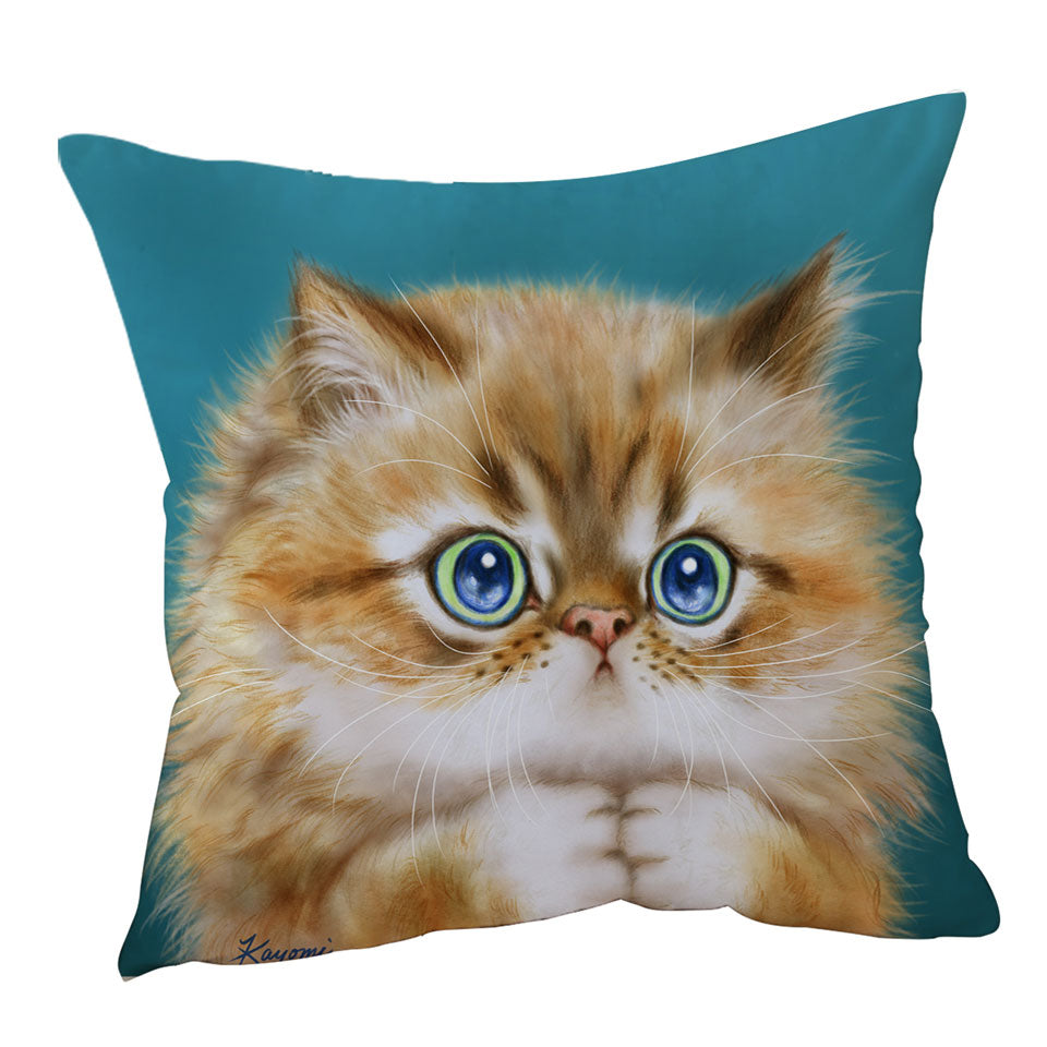 Kittens Cushion Covers for Children Cute Innocent Cat