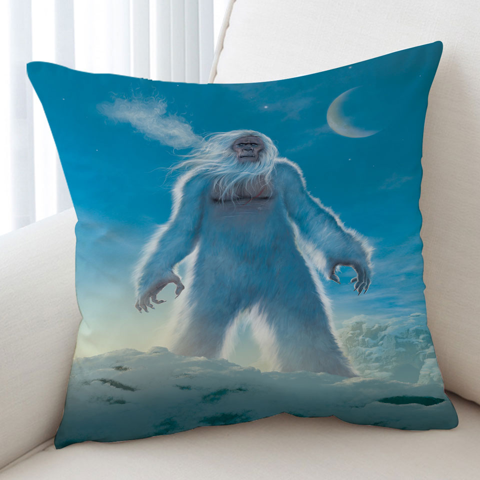 Legendary Creature Art Yeti Cushion Covers