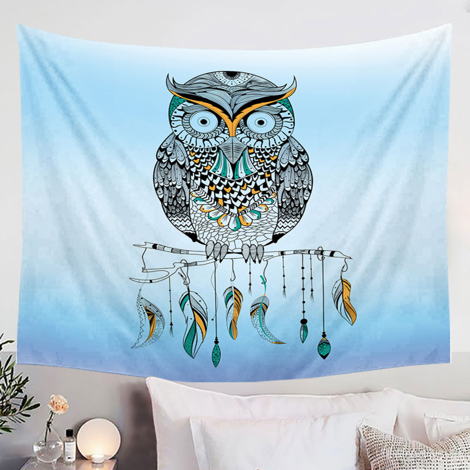 Multi Colored Tapestry with Festive Oriental Design