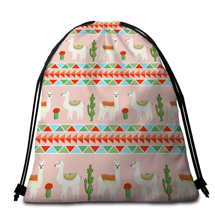 Llamas Beach Towel Pack