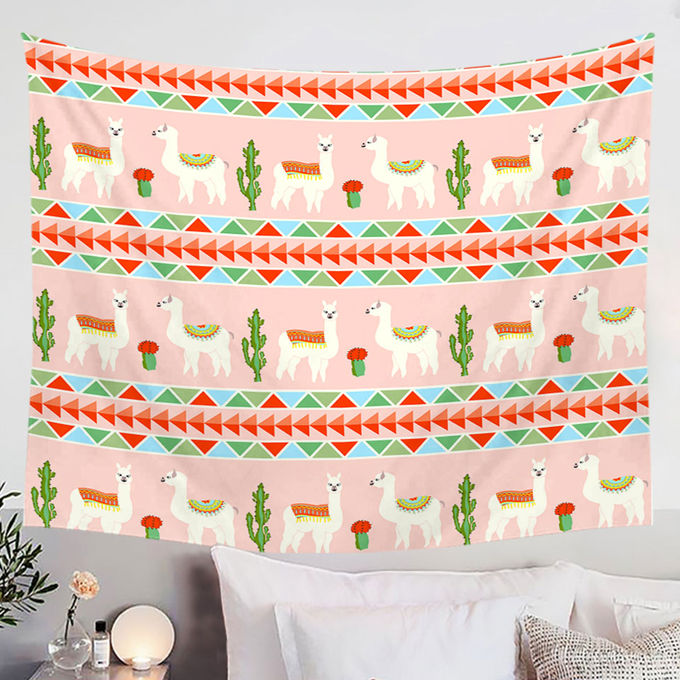 Llamas Tapestry