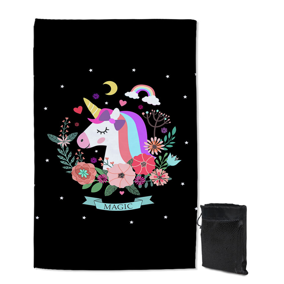 Magic Unicorn Children Beach Towels