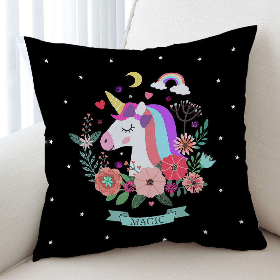 Magic Unicorn Children Cushion