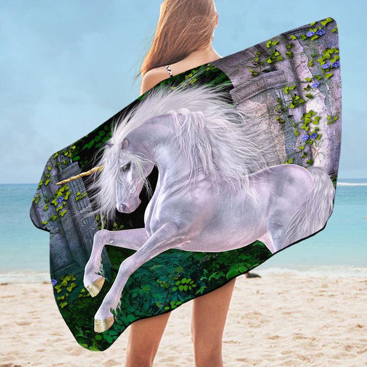Magical Unicorn Pool Towels