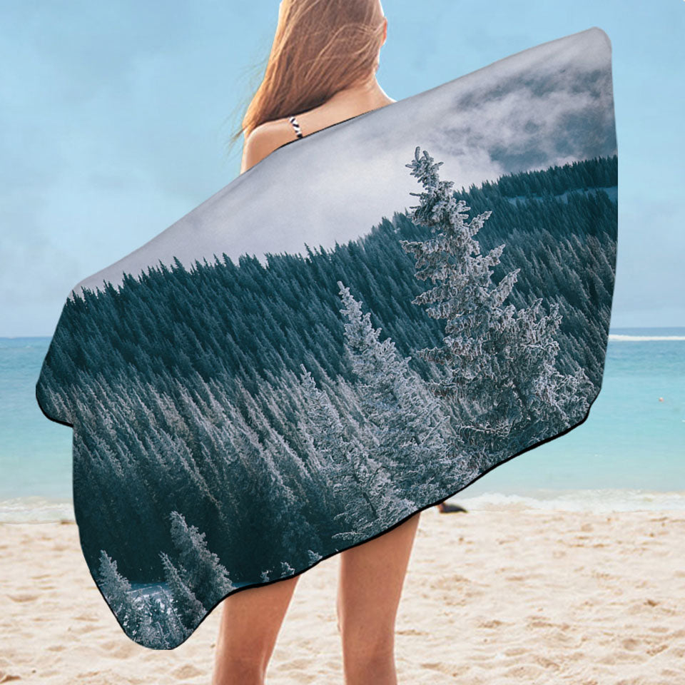 Mountain Forest Swims Towel