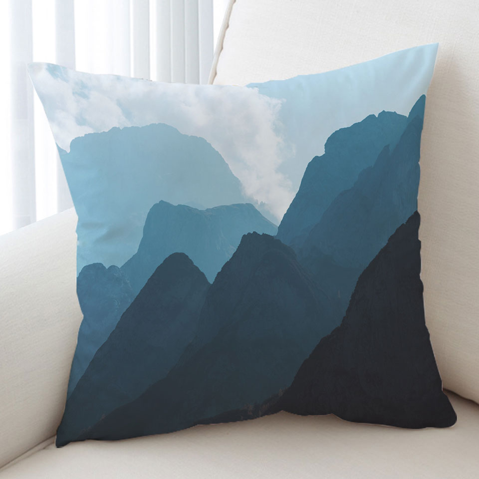 Mountain Range Sofa Pillows