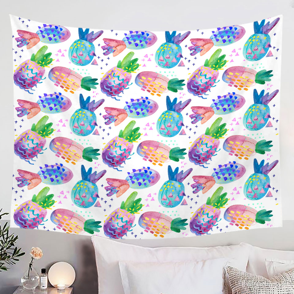 Funny Wall Decor Llama Unicorn Hanging Fabric On Wall