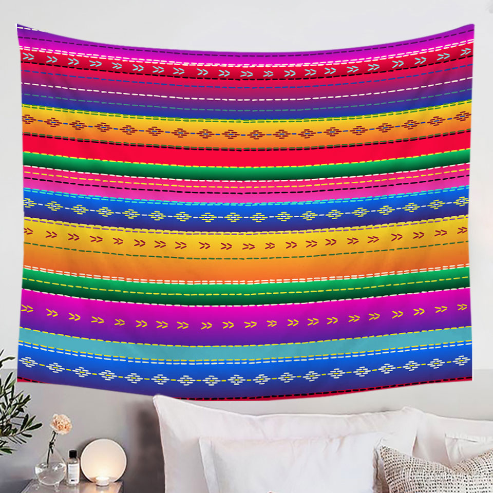 Palm Tree Sunset Tapestry