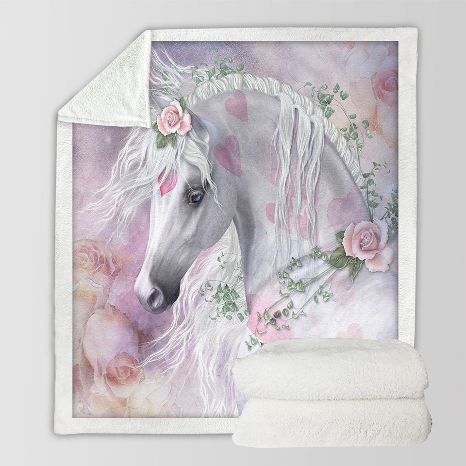 products/My-Sweet-Valentine-Pinkish-Hearts-Roses-Unicorn-Sherpa-Blanket-for-Girl