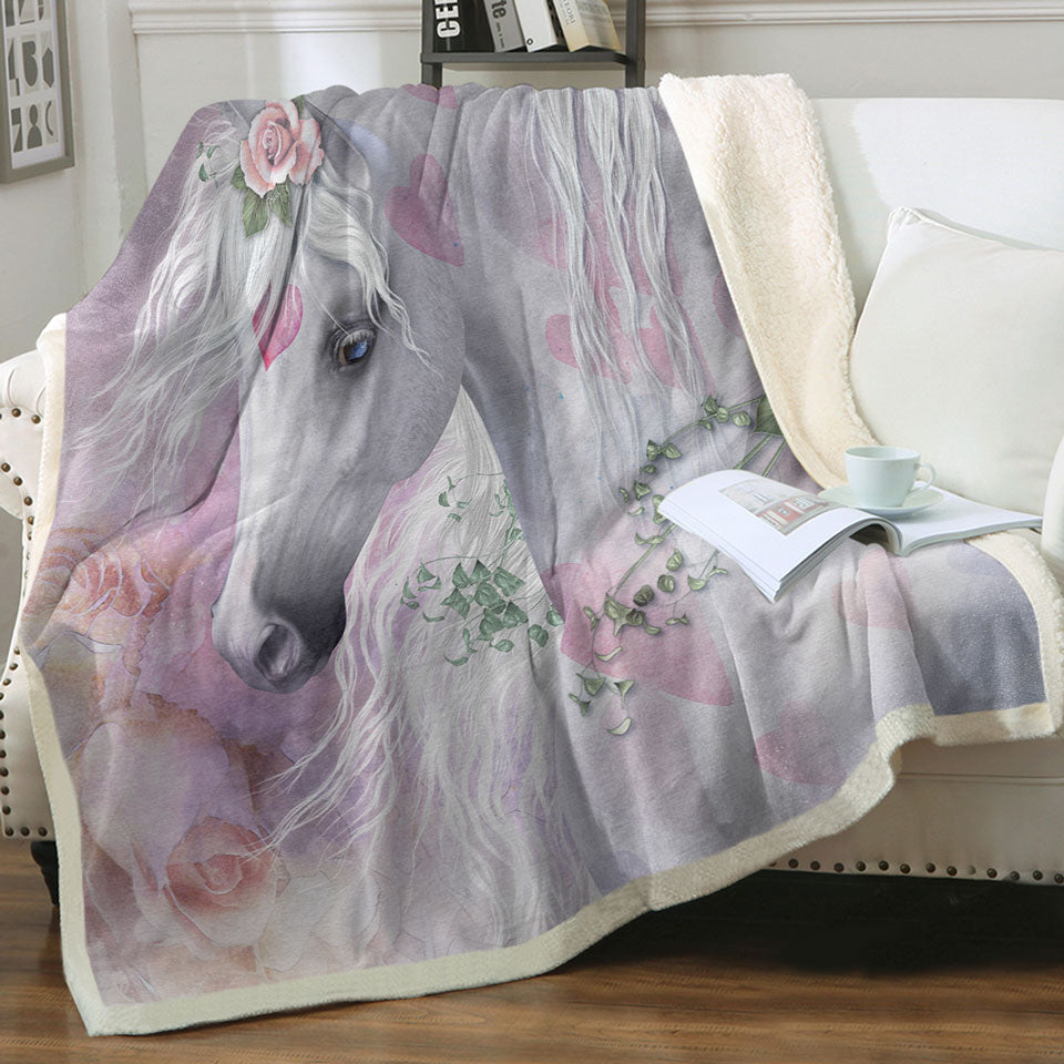 products/My-Sweet-Valentine-Pinkish-Hearts-Roses-Unicorn-Throw-Blanket-for-Girl