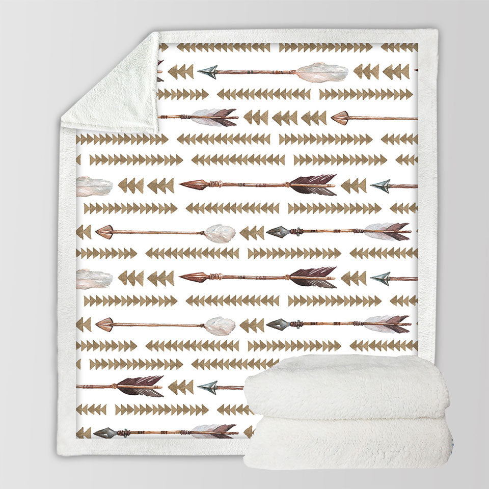 Native American Blankets Arrows Design