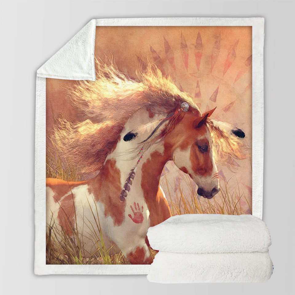 products/Native-American-Horse-Throws