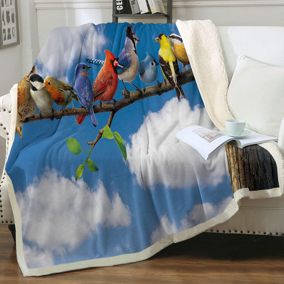 products/Nature-Art-Multi-Colored-Birds-Throws