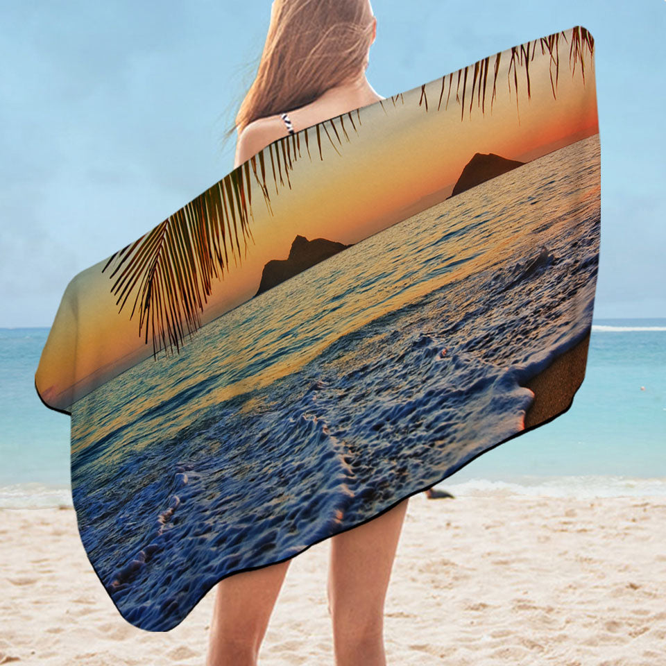 Nice Beach Towels with Tropical Ocean Theme