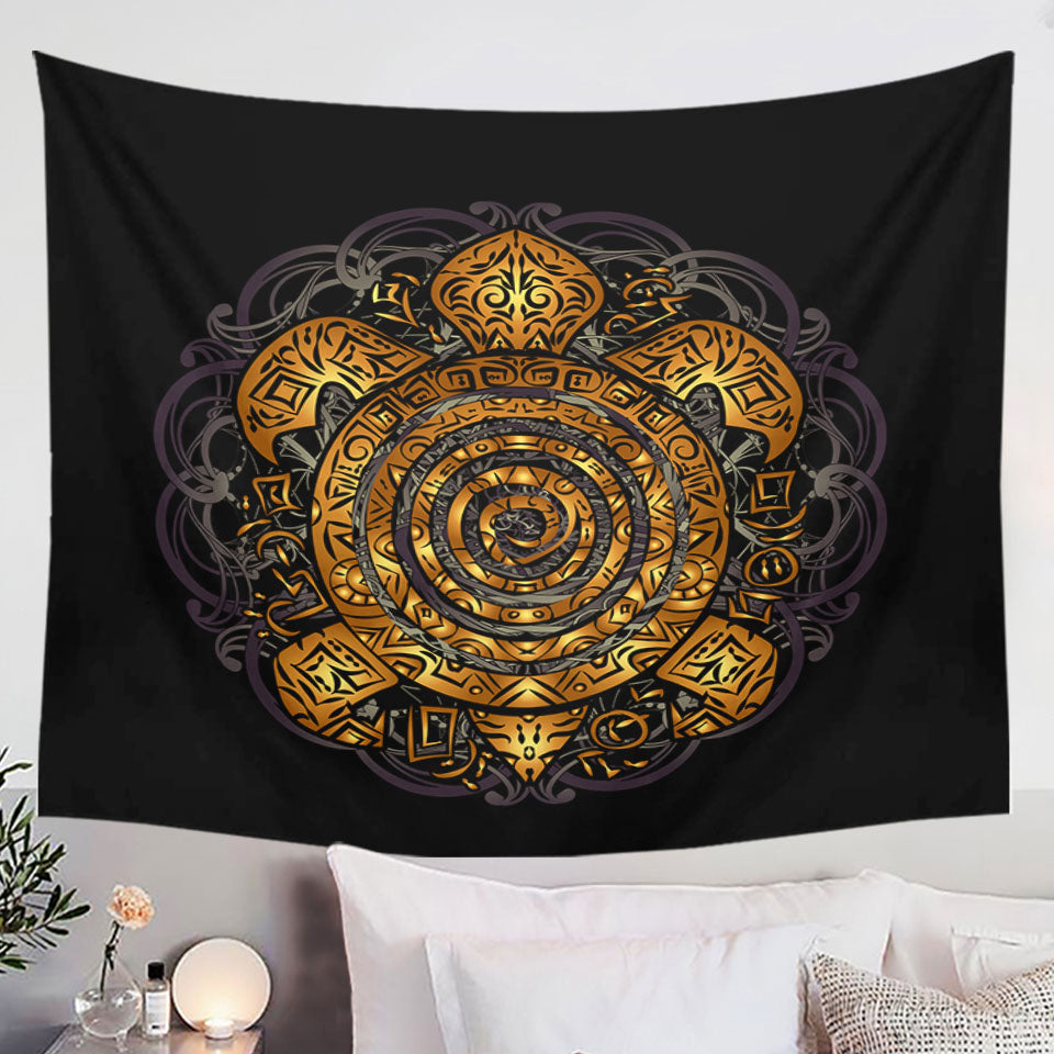 Oriental Turtle Wall Tapestry