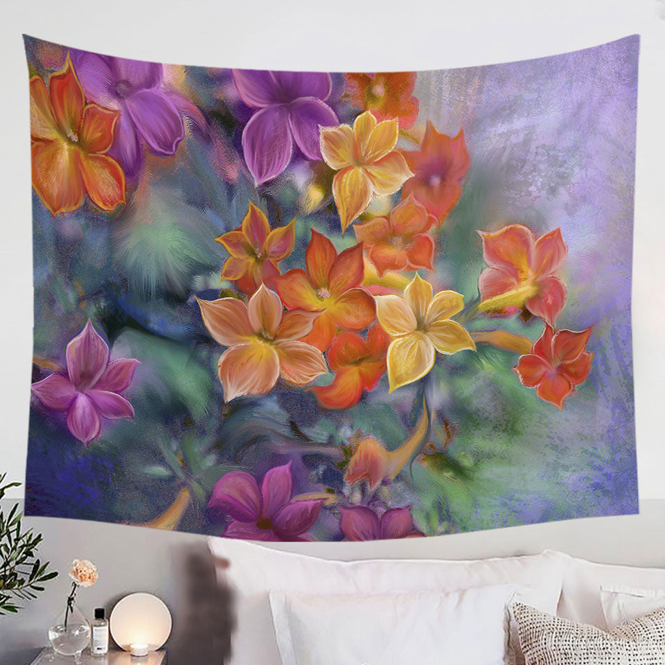 Pastel-Art-Blooms-Flowers-Wall-Decor-Tapestry