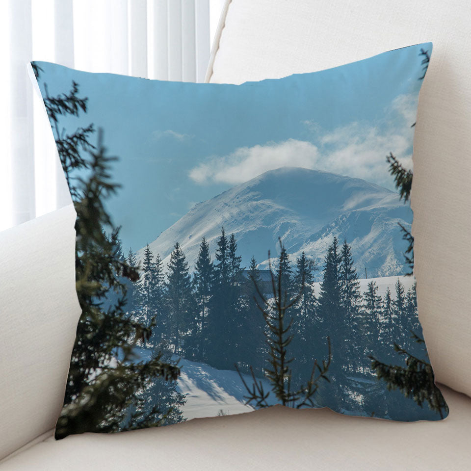 Peaceful Mountain Cushion