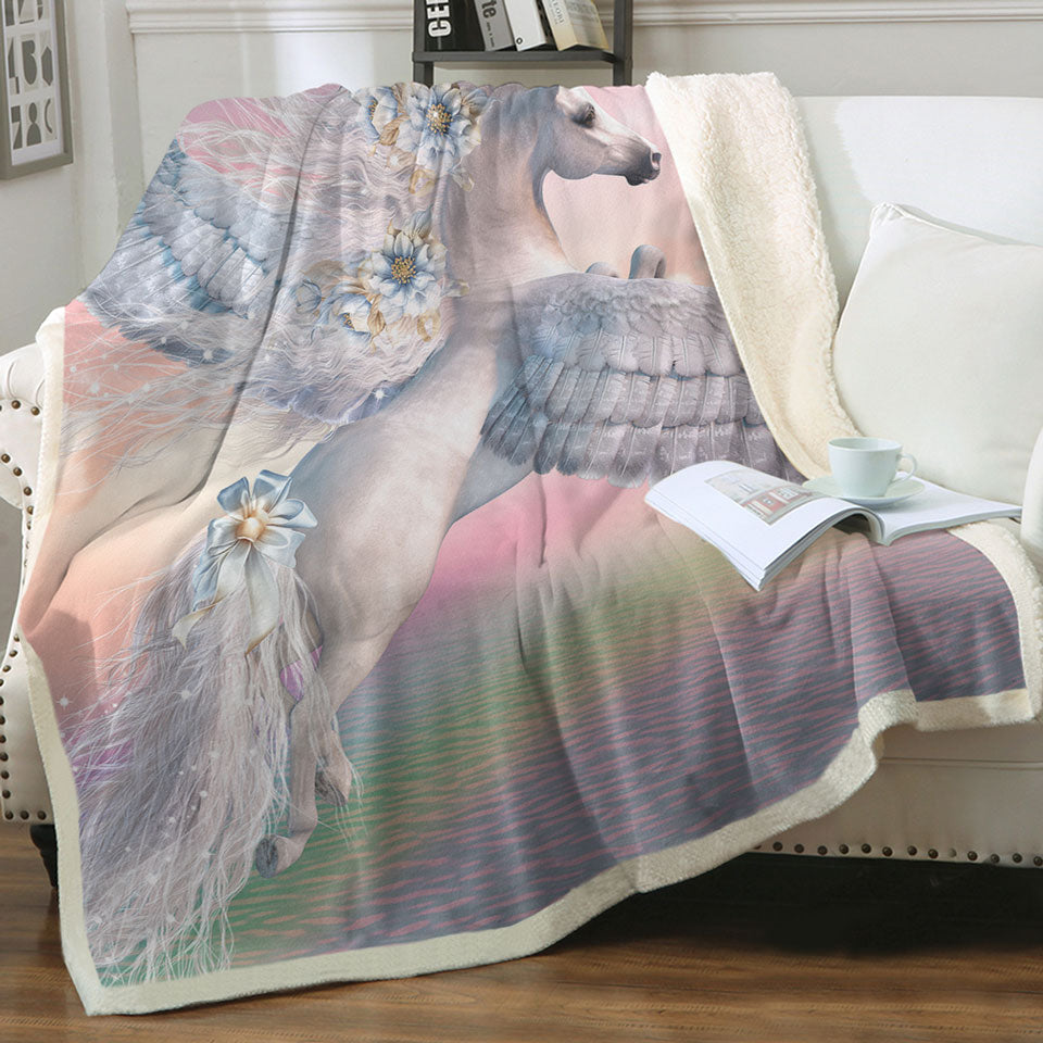 products/Pegasus-Throw-Blanket-Fantasy-Art-Over-the-Rainbow-Flying-White-Horse