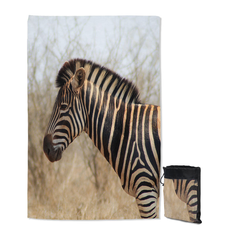 Photo of Wild Zebra Quick Dry Beach Towel