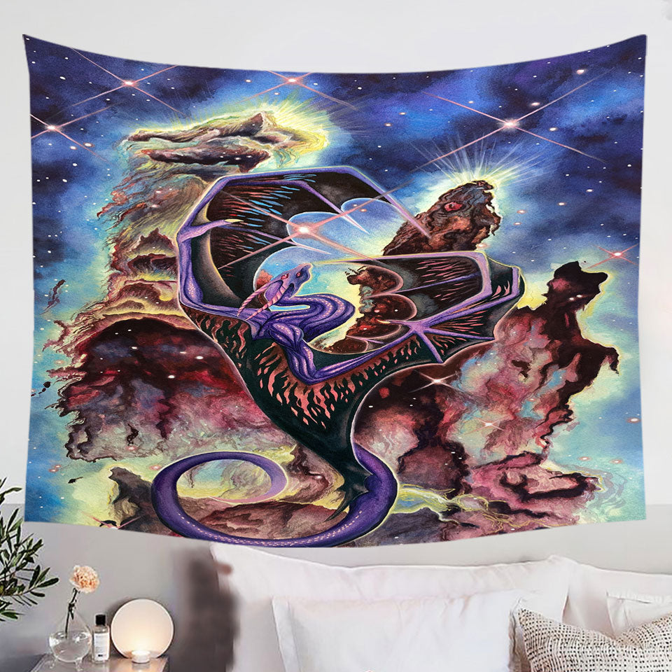 Pillars-of-Creation-Dragon-Tapestry-Fantasy-Art