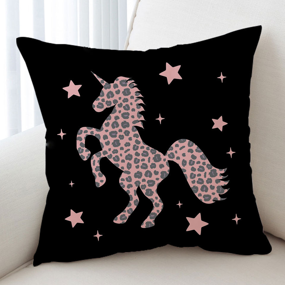 Pink Unicorn Girls Cushion Covers