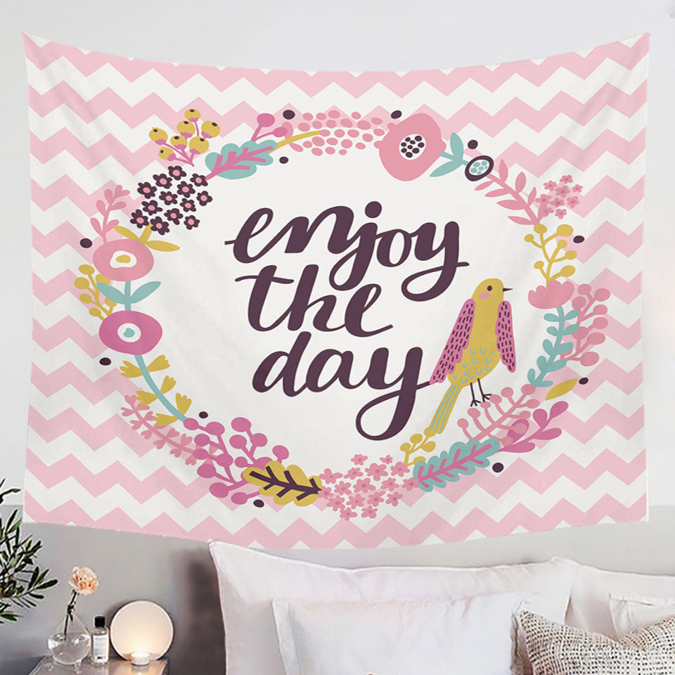 Pinkish Encouragement Wall Decor