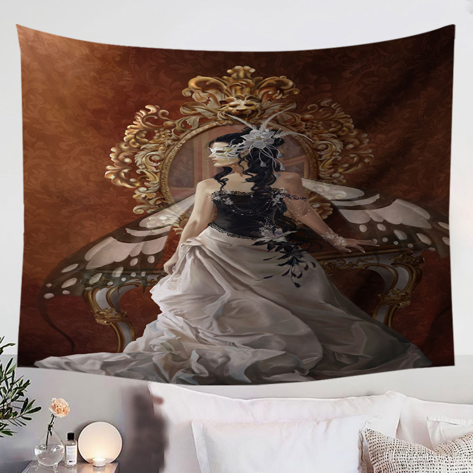 Promises-Fantasy-Art-of-the-Mysterious-Fairy-Princess-Tapestry