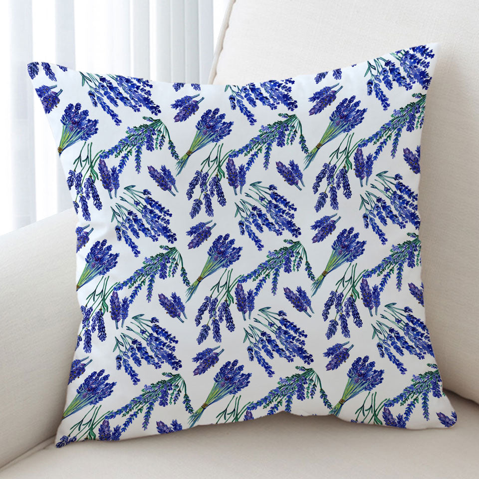 Purplish Lavender Cushion Cover