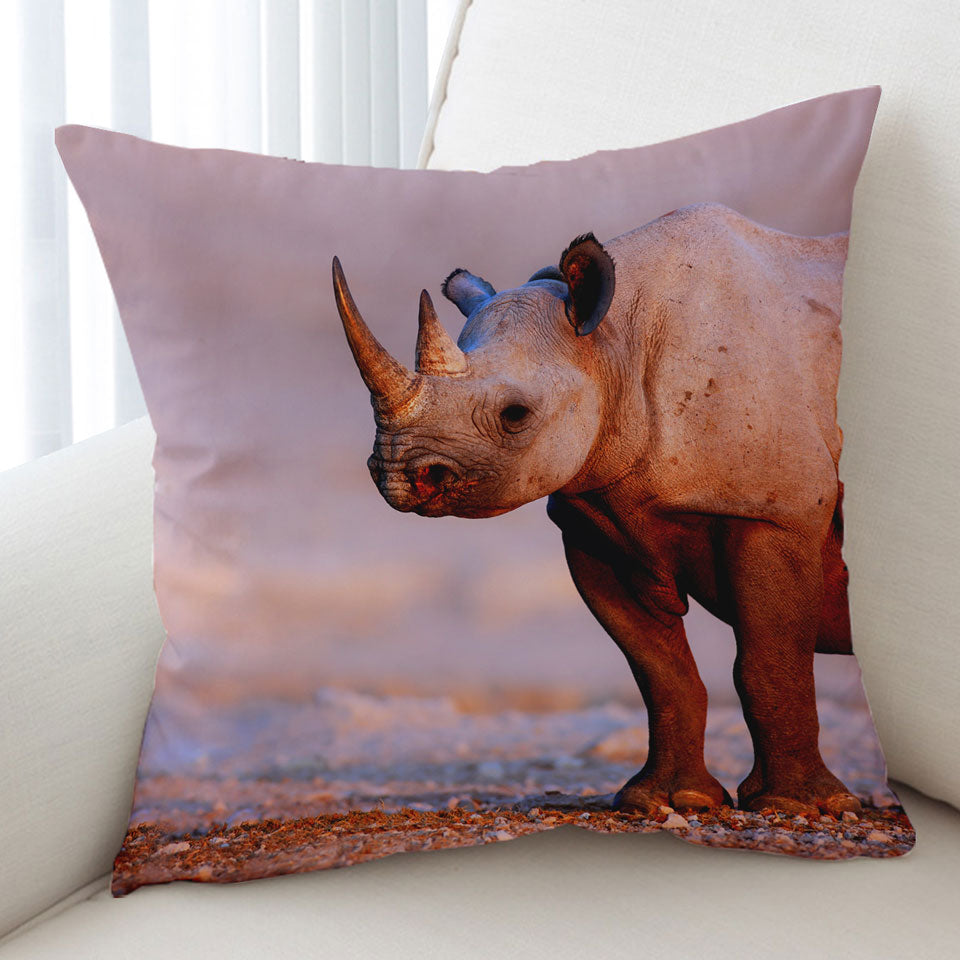 Real Rhino Cushion Cover