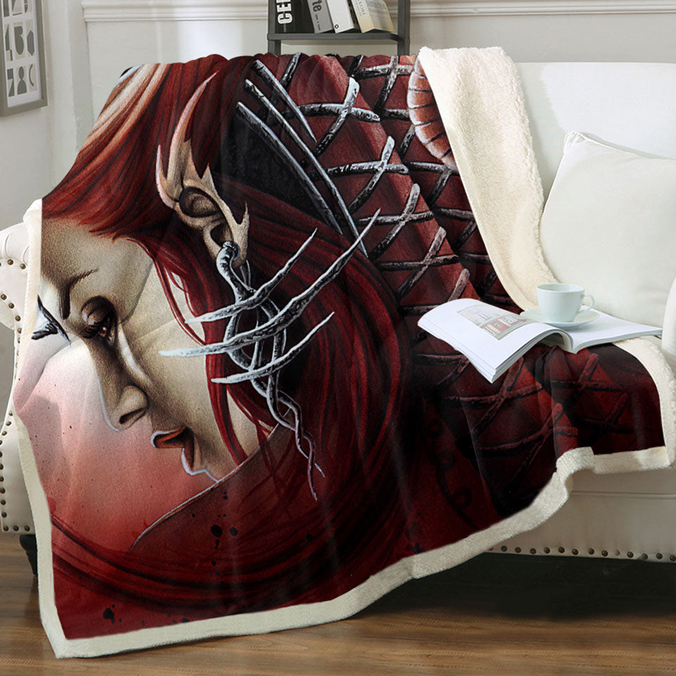 products/Redhead-Woman-Gothic-Fantasy-Art-Queen-Evil-Throws