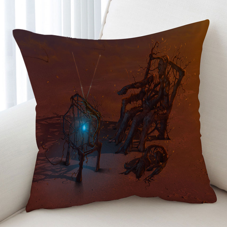 Remote Cool Fiction Art Cushion Cover