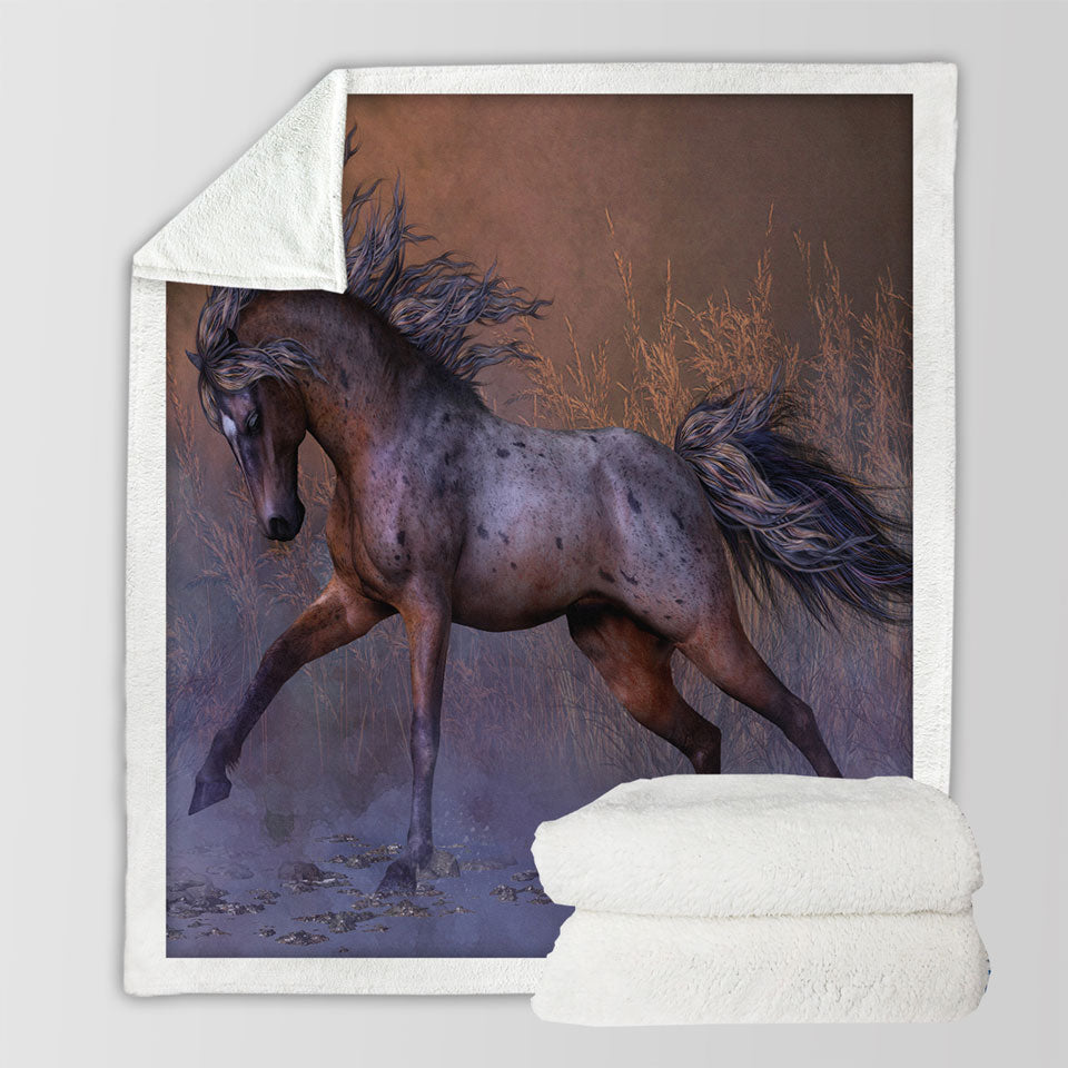 products/Roan-Oak-Beautiful-Wild-Horse-Throw-Blanket
