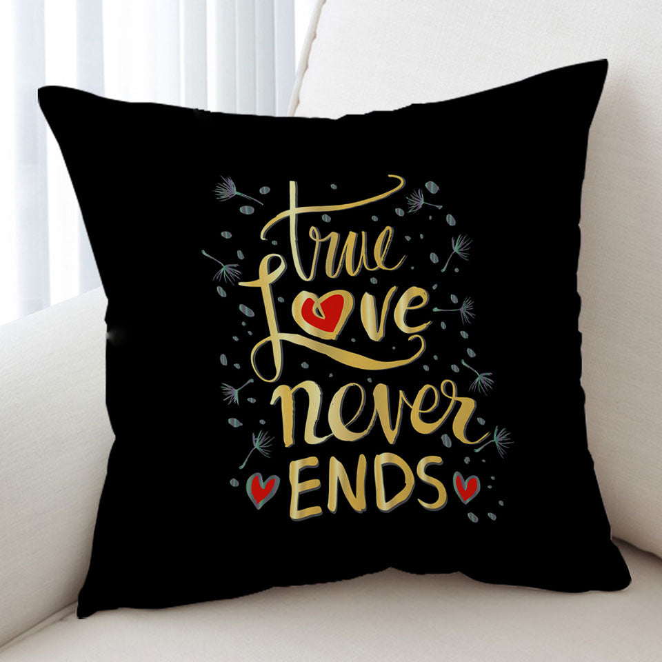 Romantic Quote Cushion Covers