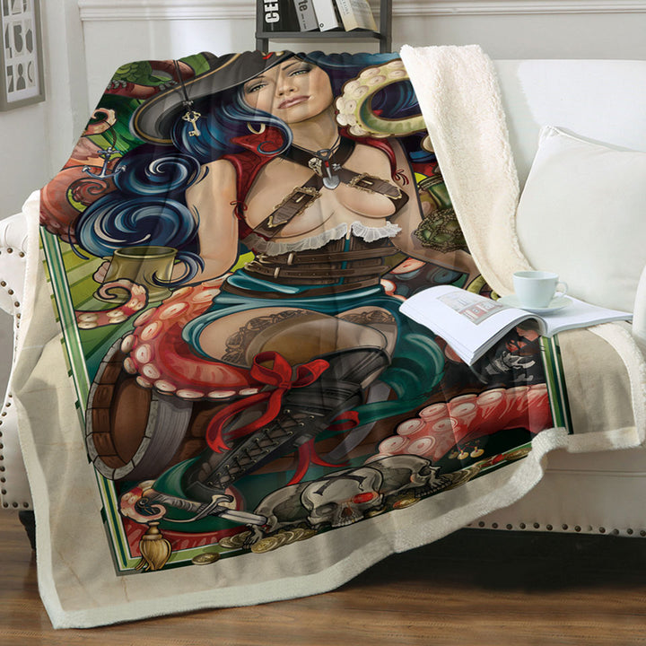 products/Rum-Cthulhu-and-Pretty-Girl-Pirate-Cool-Art-Couch-Throws
