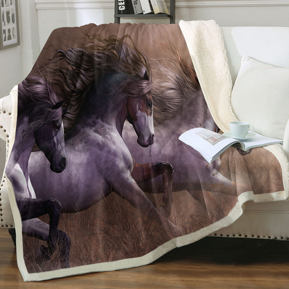 products/Run-To-Freedom-Wild-Horses-Throw-Blanket