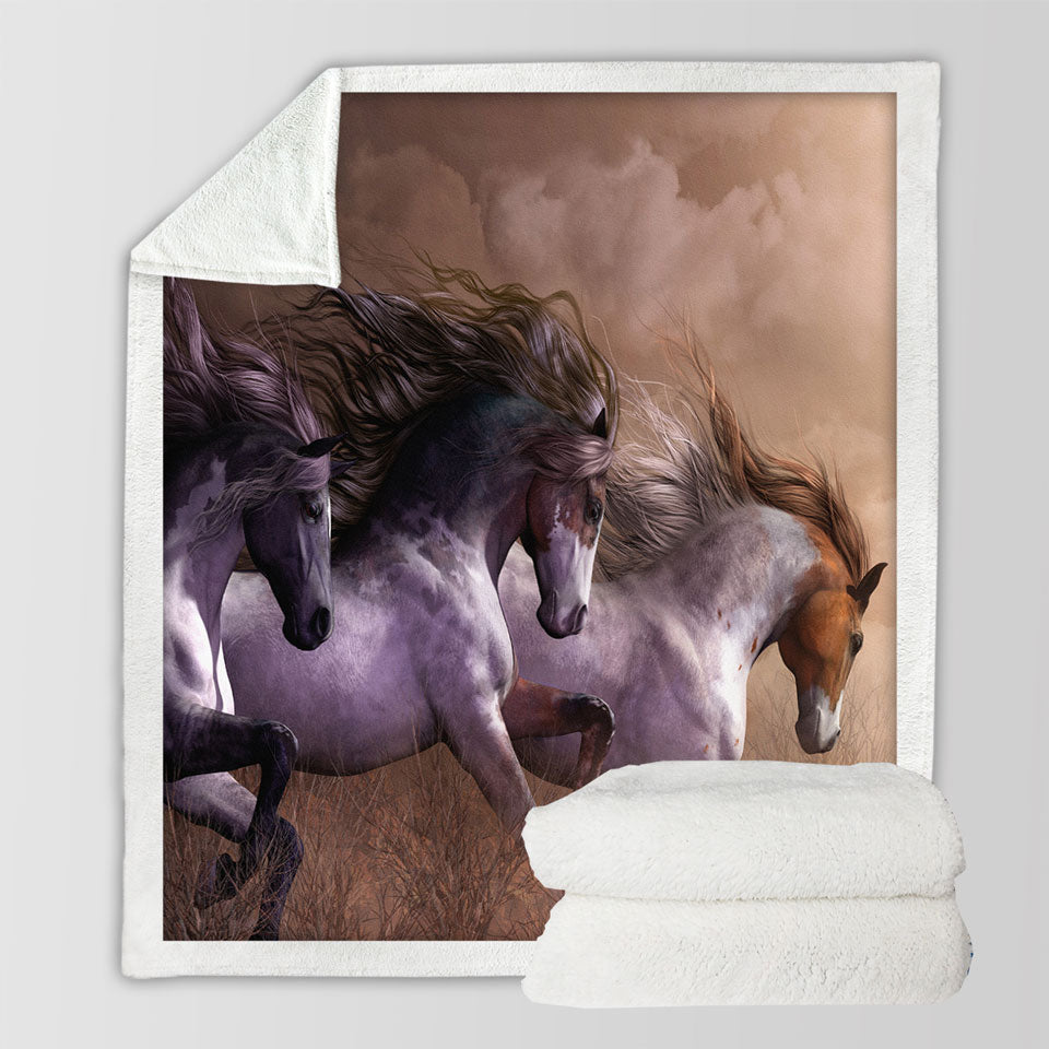 products/Run-To-Freedom-Wild-Horses-Throws